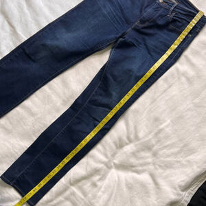 Levi Strauss & Co. Dark Blue Slimming Straight Jeans- 29